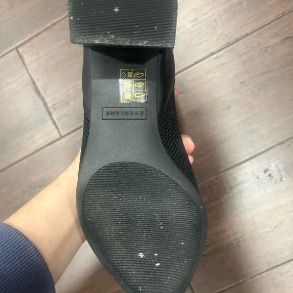 Knit sock pointy ankle boots - Picture 3 of 4